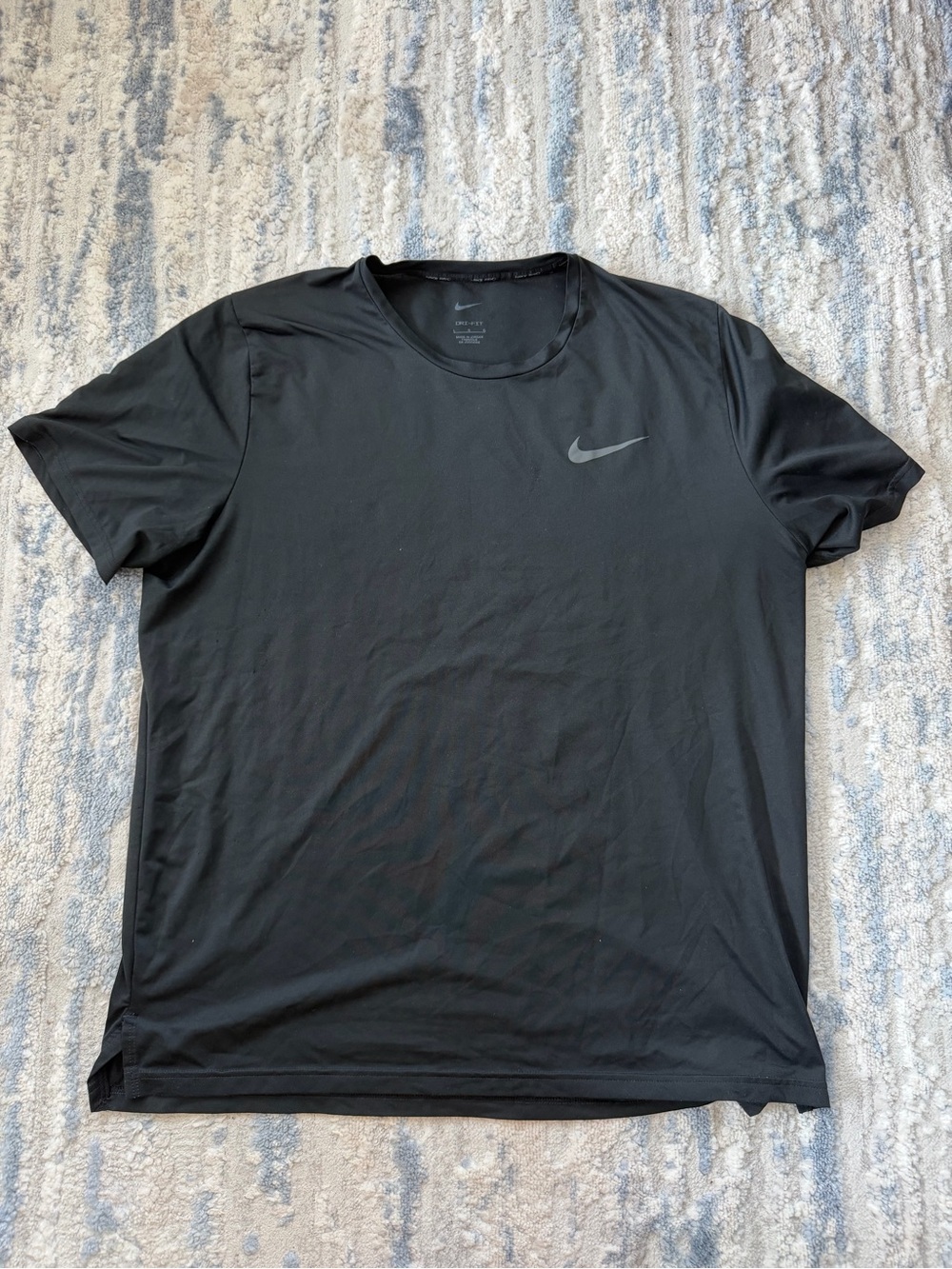 Nike Pro Black Short-Sleeve Dri-FIT Athletic Tee